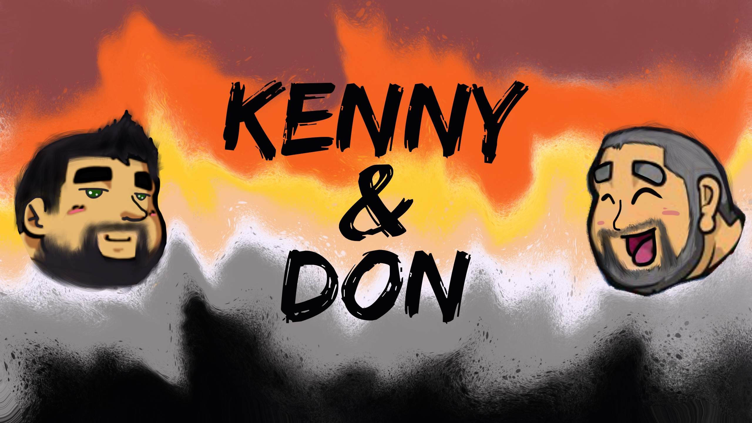 Kenny & Don channel artwork: two cartoon faces either side of the hand-lettered name.