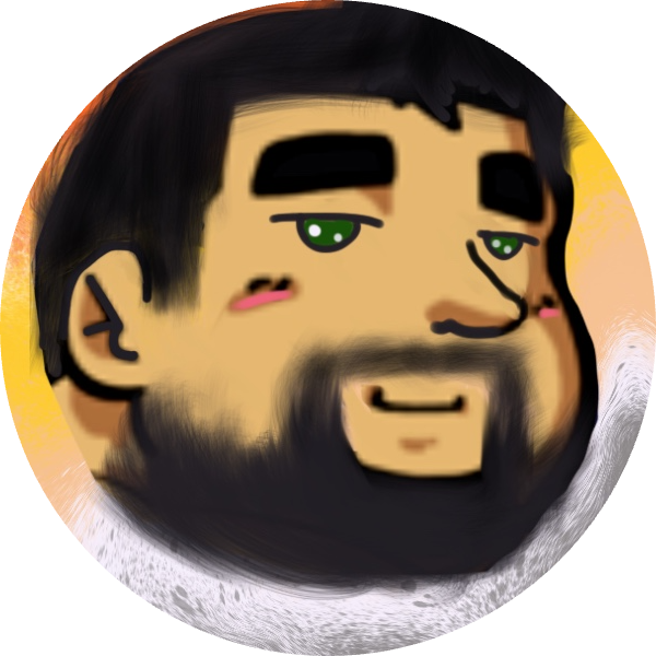 Cartoon portrait of Kenny.